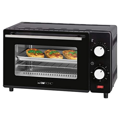 Clatronic MB 3746 Mini oven top and bottom heat 60-minute timer with end signal 8 liter capacity