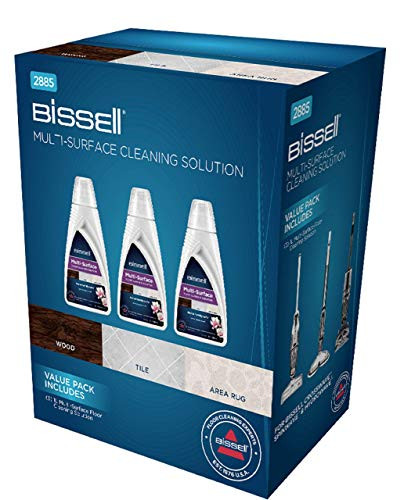 BISSELL Multi Surface cleaner value pack for Cross Wave Spin Wave and Hydrowave 3 x 1 L