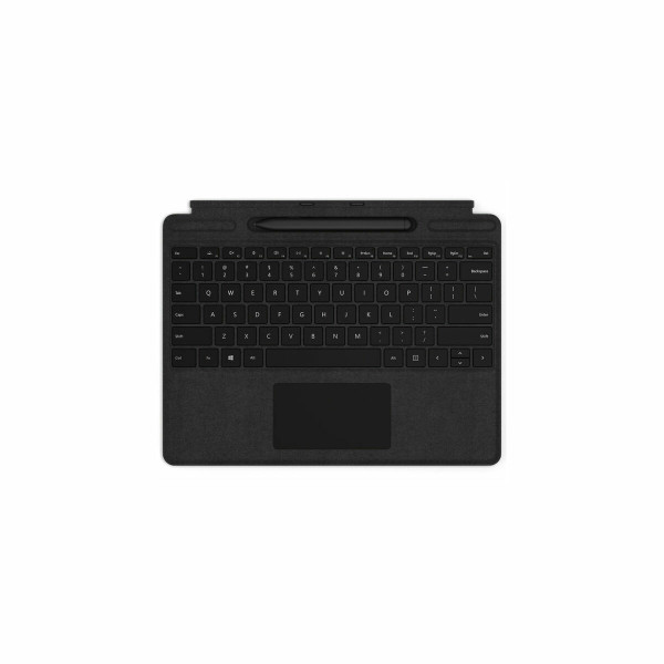 Hülle für Tablet und Tastatur Microsoft Schwarz Silberfarben Neu A+