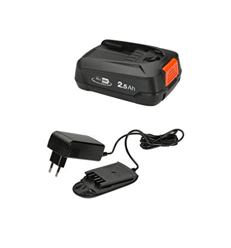 Gardena Starter Kit P4A PBA 18V ideal entry into the Alliance Power4All battery system performance 18V Li-Ion Battery + Charger Set 14910-20 45 2.5 Ah Charger +