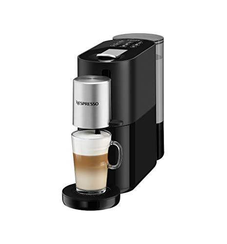 Krups XN8908 Nespresso Atelier Kaffeekapselmaschine Heiße+kalte Getränke 1L Wassertank Milchaufschäu