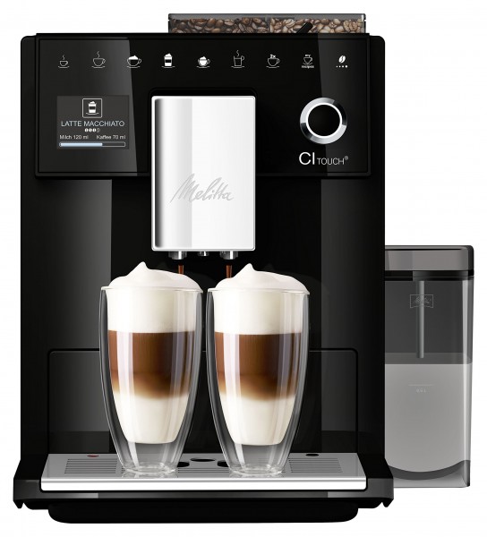 macchina per il caffè Melitta Ci touch nero - macchina per il caffè completamente automatica - 15 bar
