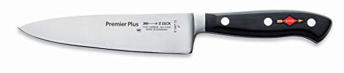 F. DICK Kochmesser Premier couteau Plus avec une lame de 15 cm couteau de cuisine en acier X50CrMoV15