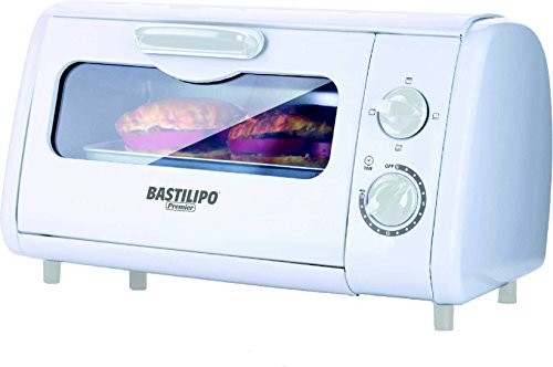 Bastilipo Sicilia Mini-Ofen 8 Liter Weiß 800 W