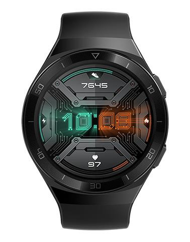 Huawei WATCH GT2e smartwatch AMOLED 3.53 cm (1.39") Black GPS (satellite)