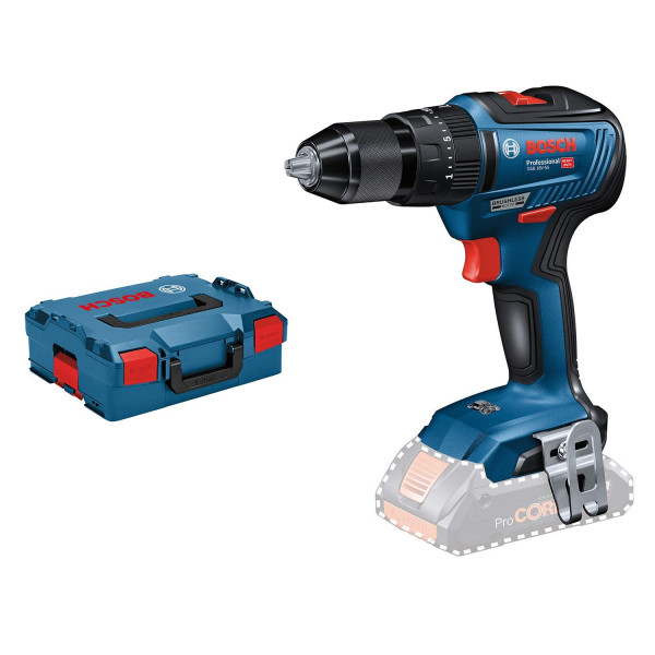 Bosch Professional Cordless Impact Drill GSB 18V-55 solo version with L-Boxx 06019H5303