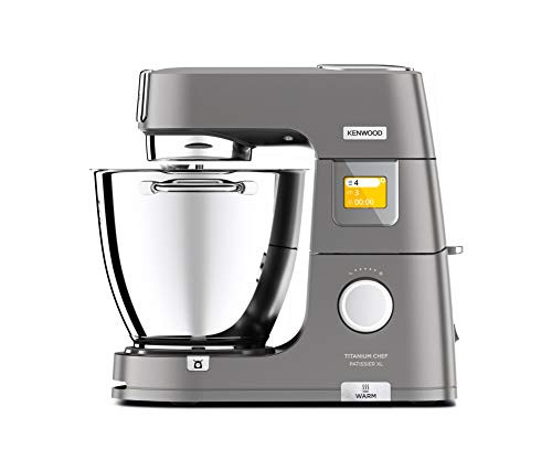 Kenwood Titanium Chef Patissier XL KWL90.034SIKüchenmaschine with integrated scale 7 L Mixing bowl with heating function 1400 watts EXCLUSIVE TO AMAZON