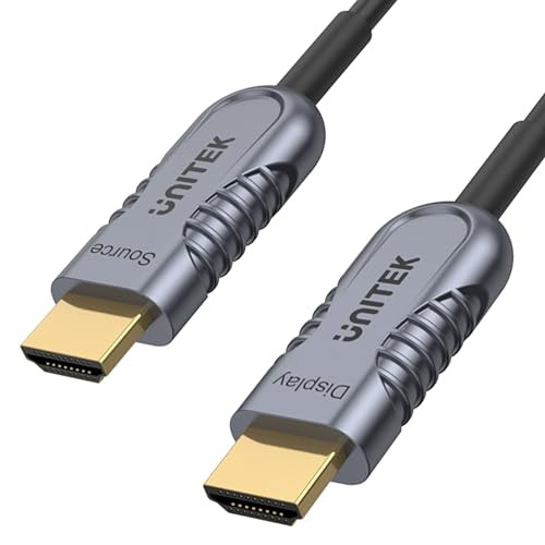 UNITEK C11028DGY HDMI-Kabel 10 m HDMI Typ A (Standard) Schwarz Grau