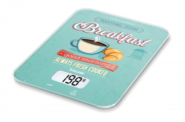 Scale kitchen scale Beurer KS (turquoise) 19 Breakfast