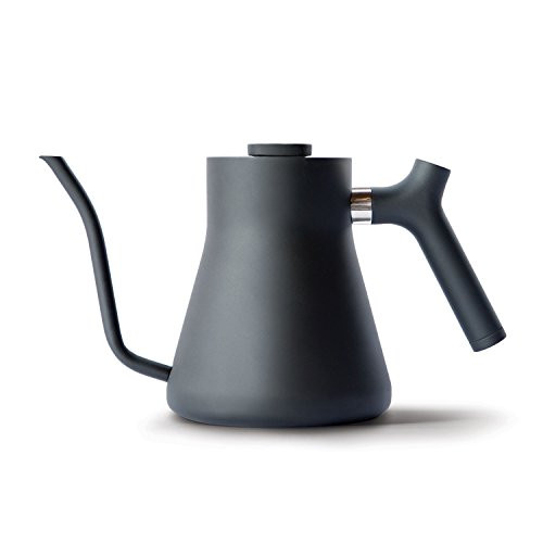 Fellow Wasserkocher für Kaffee und Tee eingebautes Kochthermometer Gegengewichtsgriff 1 Liter Matt-s