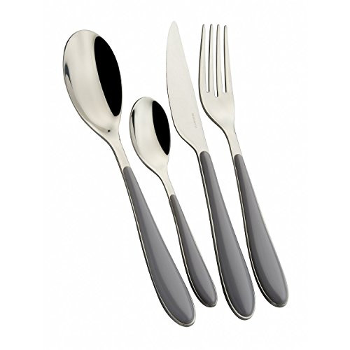 Bugatti cutlery set Gioia Gray 24 pieces