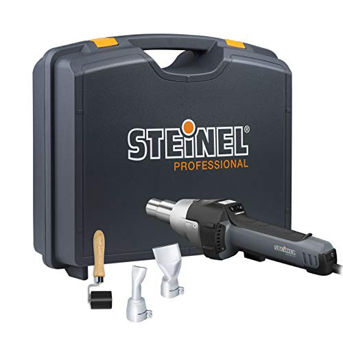 Steinel hot air blower HG 2620 E Plan set two angles flat nozzles 2300 W hot air gun pressure roller