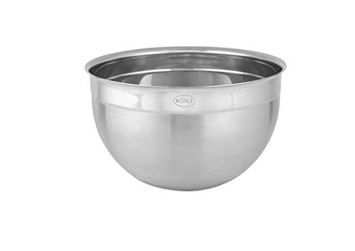 RÖSLE Bowl high steel 18 10 High-quality shapely stainless steel bowl for preparation and storage of food