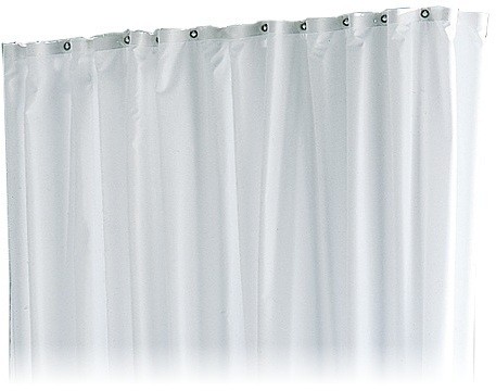 Keuco plan de cortina de ducha 1400x2000mm uni, 8 ojales antracita