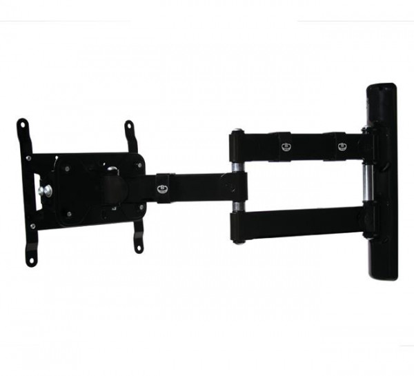 B-Tech Double Arm Flat Screen Wall Mount with Tilt and Swivel