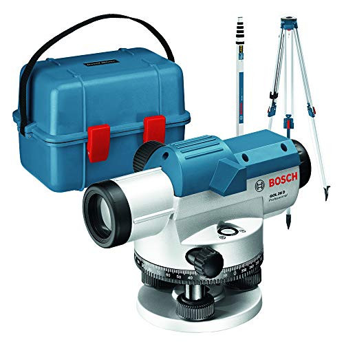 Bosch Professional Optical level GOL 26 D 26-fold magnification 360 degree working area unit