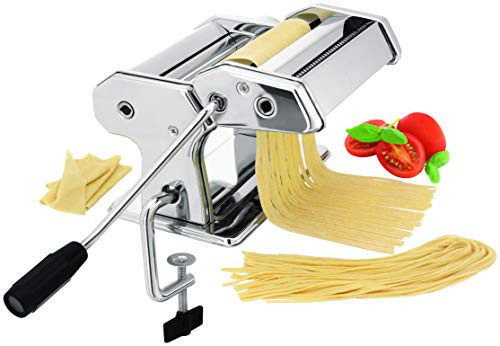 IBILI Pastamaschine Italia 17 cm aus Edelstahl 17 x 5 x 2 cm Silber