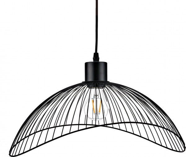 Hanging lamp Activejet AJE-HOLLY 5 Black (E27)