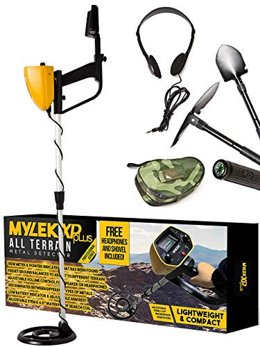 MYLEK MYMD1062 metal detector complete with pocket waterproof headphones