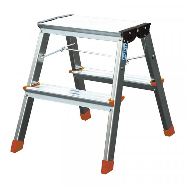 Step ladder double-sided foldable Krause Treppy 130020