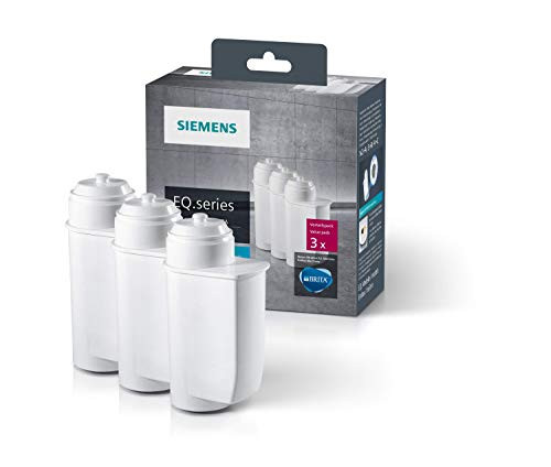 Siemens TZ70033A Brita water filter for EQ.Serie and installation fully automatic 3 pieces reduced lime content in the water