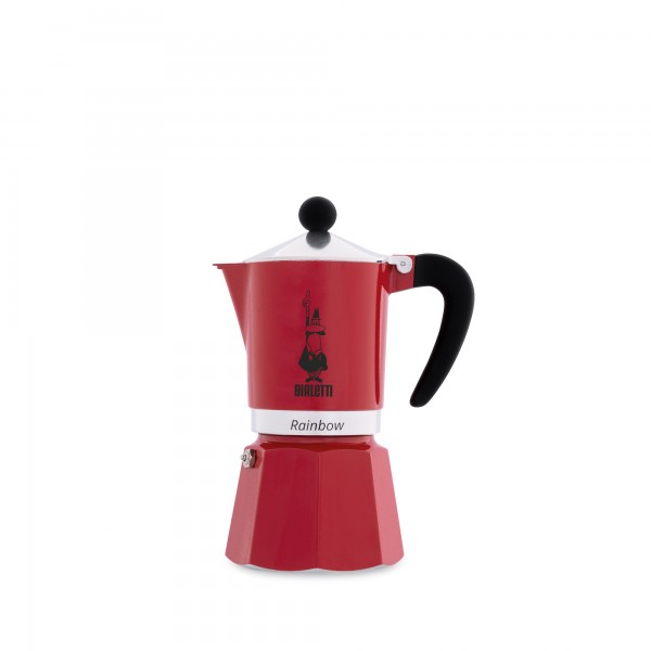 Percolater BIALETTI Rainbow (red color)
