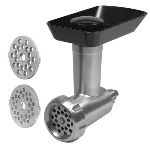 AEG AUM MG meat grinder for kitchen appliances for Bolognese Burger Patties incl. 2 inserts coarse & fine meatballs