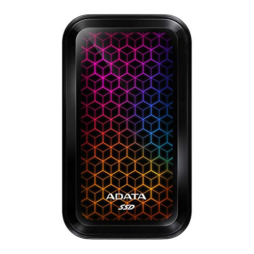 ADATA HDD SE770G 2,5 1TB zwart RGB EXT