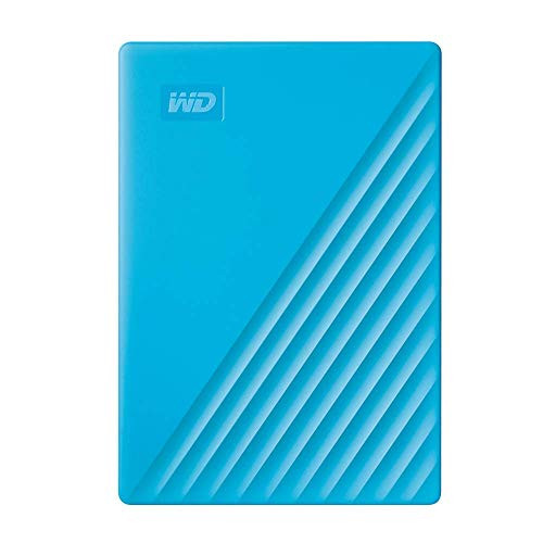 Western Digital WD My Passport external hard drive 4TB portable storage WD Discovery Software automatic backups slim design