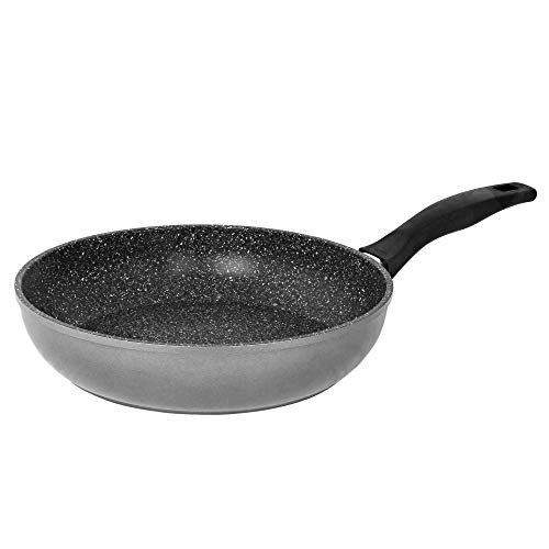 STONELINE® Schmorpfanne 24 cm cast aluminum non-stick coating with real stone particles suitable for induction