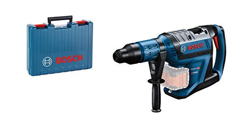 Bosch Professional BITURBO cordless hammer drill GBH 18 V-45 C Impact energy incl. Connectivity Module + pre-adjustable speeds without batteries and charger 12.5 Joule