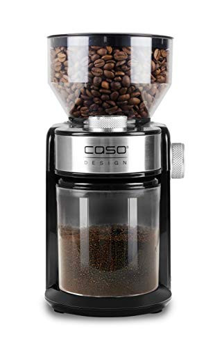 CASO Barista Crema - Electrical Design koffiemolen aroma zacht slijpen prestaties door professionele koffiemolen 150 Watt motor Mahlgradeinstellungen van fijn naar grof