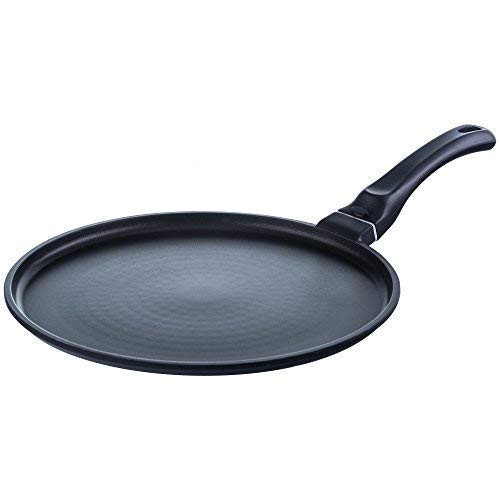 Style'n Cocinar Crepe Pan Negro 28 cm de inducción de aluminio fundido