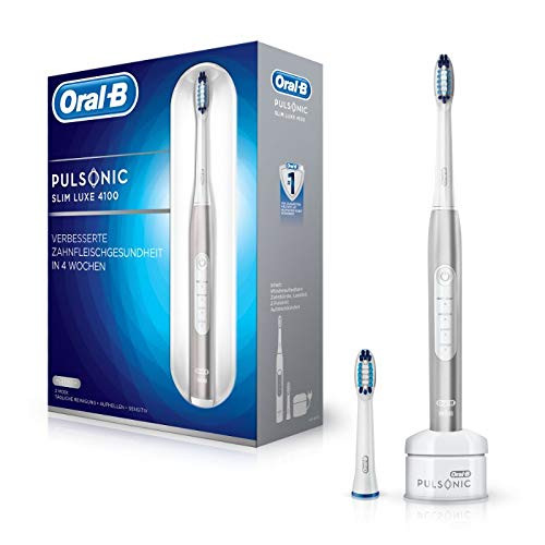Oral-B cepillo de dientes eléctrico Pulsonic Delgado Luxe 4100 Platinum