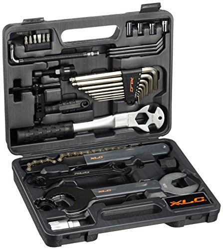 XLC Unisex – Erwachsene Werkzeugkoffer TO-S61 One Size Schwarz