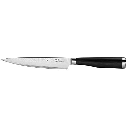 WMF Yari Allzweckmesser 27,5 cm de hoja de acero 67 capas manejar Pakkaholz damasquinado cuchilla 15 cm especial japonesa