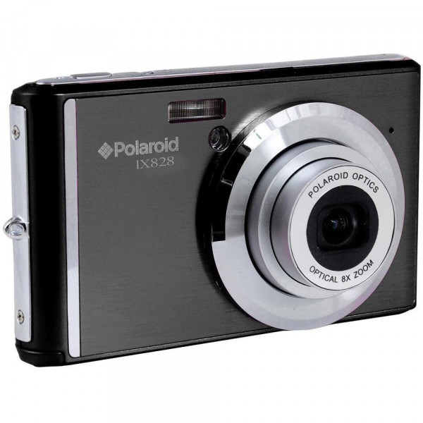 Polaroid Digitale Camera IX828N-BLK 20 miljoen pixels Opt Zoom. 8 x Black IX828N-BLK