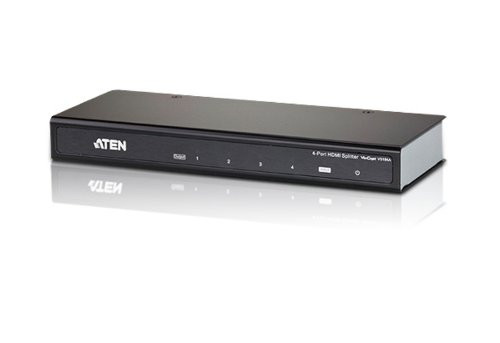 ATEN VS184A-AT-G VanCryst HDMI Splitter 4k x 2k resolutie UHD zwarte 4-way