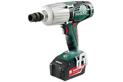 Metabotropic cordless impact wrench 18 LTX SSW 600 + 2 battery 18V / 4,0Ah + loader + suitcases