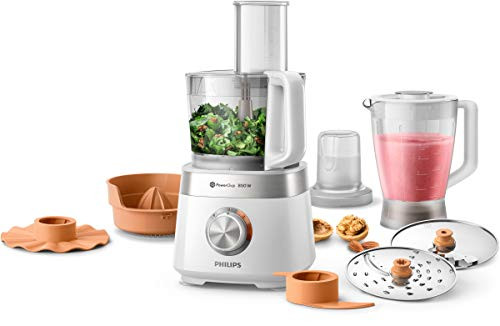 Philips HR7530 shredder and juicer 850 W 00 multifunction food processor with mixer
