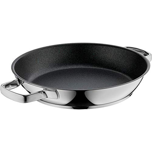 WMF Permadur Advance Serving stainless steel pan Cromargan coated stainless steel frying pan of 28 cm induction