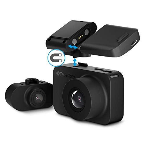 TrueCam M7 GPS double caméra voiture avec plein caméra frontale HD HD caméra arrière double DASHCAM