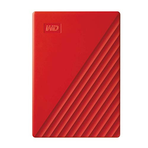 Western Digital WD My Passport external hard drive 2TB portable storage WD Discovery Software automatic backups slim design