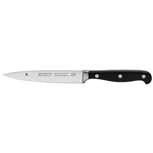 couteau classe plus à éplucher WMF 22 cm lame en acier spécial Performance Cut poignée en plastique couteaux rivés forgé