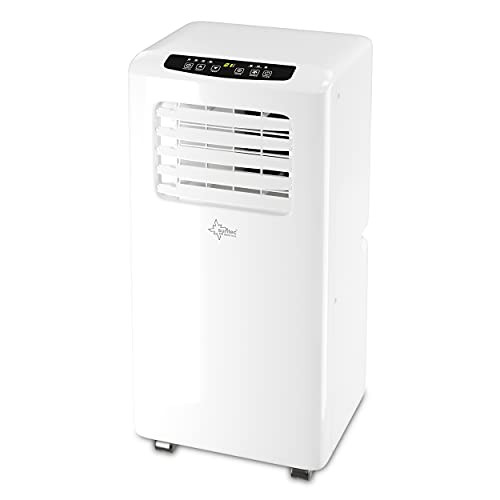 SUNTEC Portable air conditioner pulse 2.0 Eco R290Klimaanlage mobile and quietly and with exhaust hose cooler dehumidifier for rooms up to 25 qmMobile cooling of Housing & Büro7.000 BTU2050 Watt