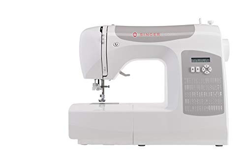 blanco gris máquinas de coser Singer C5205