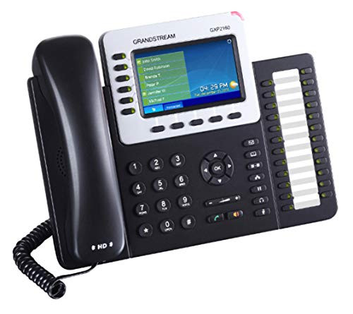 Grandstream GXP2160 teléfono con cable 6Zeilen LCD del teléfono IP GXP2160