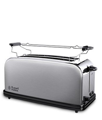 Toaster Russel Hobbs Adventure 23610-56 (1600W silberne Farbe)