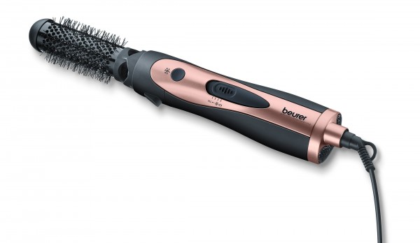 Hot-air curling brush for hair Beurer HT 50 (1000W pink color)