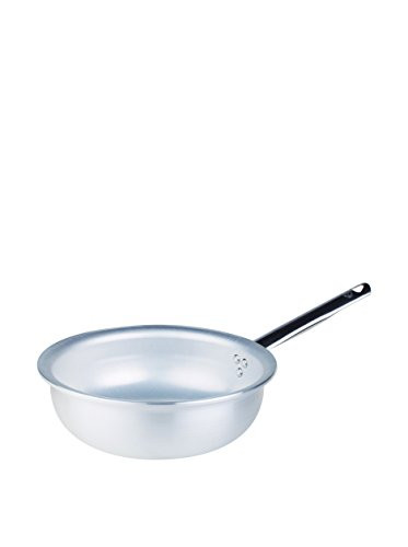 Pentols Agnelli pan for turning pasta and risotto with a pipe stem of aluminum 32 mm 3 cm